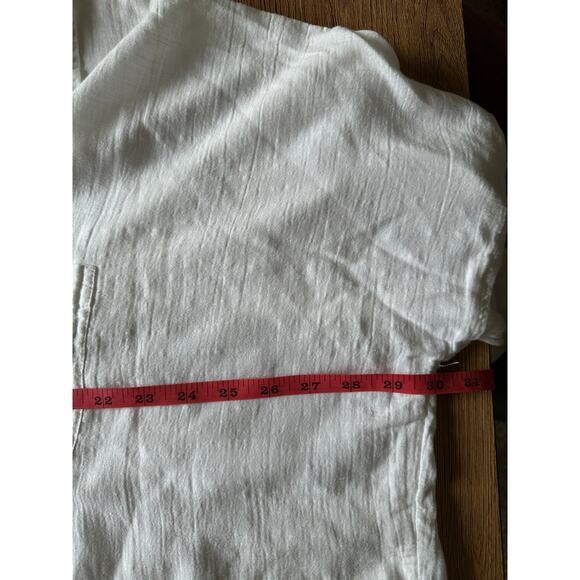 American Eagle Oversized White Button Down Size XS - Picture 5 of 7